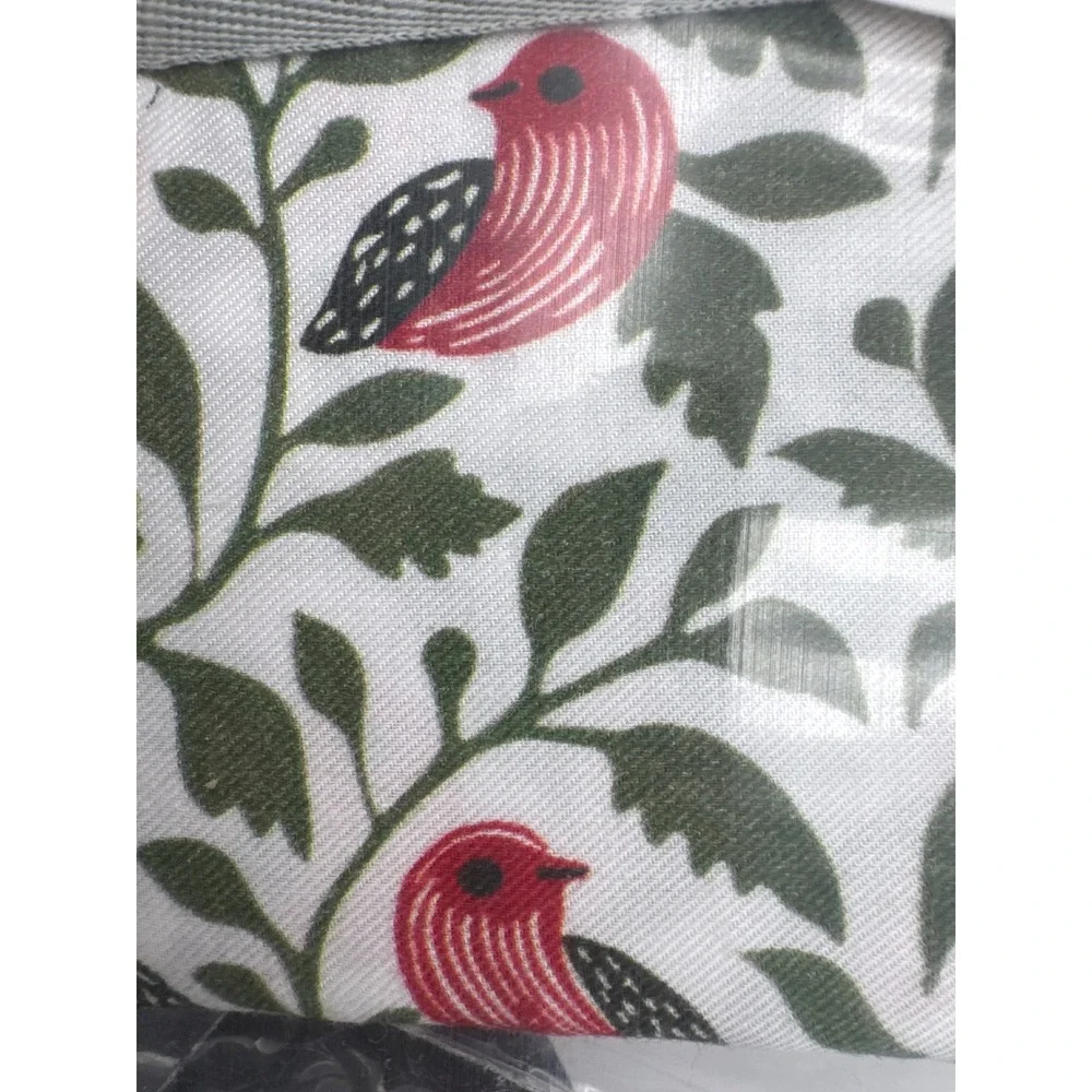Anthropologie Pillowcases KING Cotton Modal Print‎ Birds & Vines New Set of 2